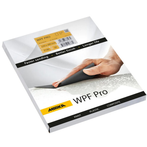 Papier wodny Mirka WPF Pro 230x280mm – wodny papier ścierny