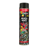 Lakier akrylowy Motip Black Mat 600 ml spray do aut, felg i tworzyw