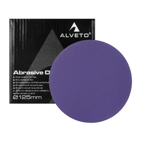 Bezotworowy ceramiczny krążek ścierny Alveto 125 mm – trwały