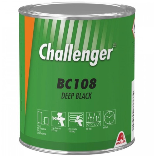 Lakier bazowy Challenger BC108 DEEP BLACK – Pigment Axalta | Kod 12500