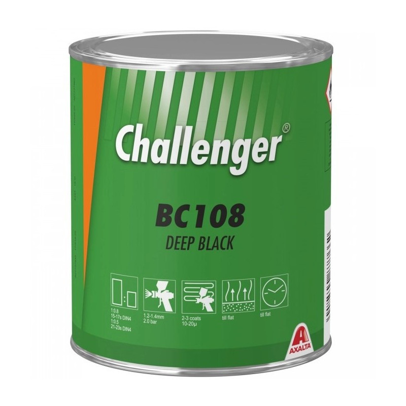 Lakier bazowy Challenger BC108 DEEP BLACK – Pigment Axalta | Kod 12500